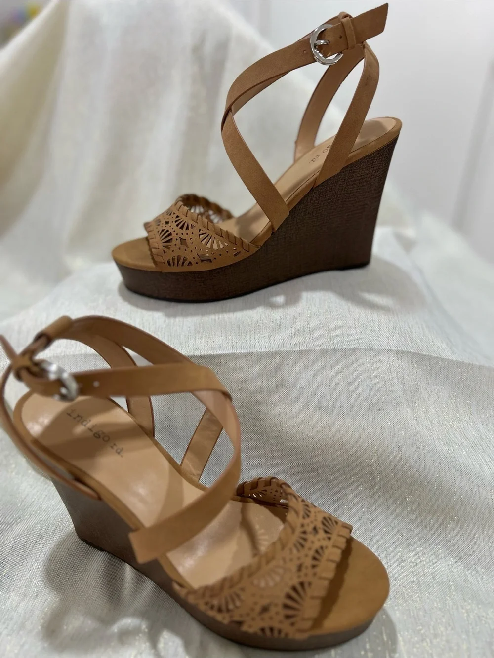 Indigo stylish tan